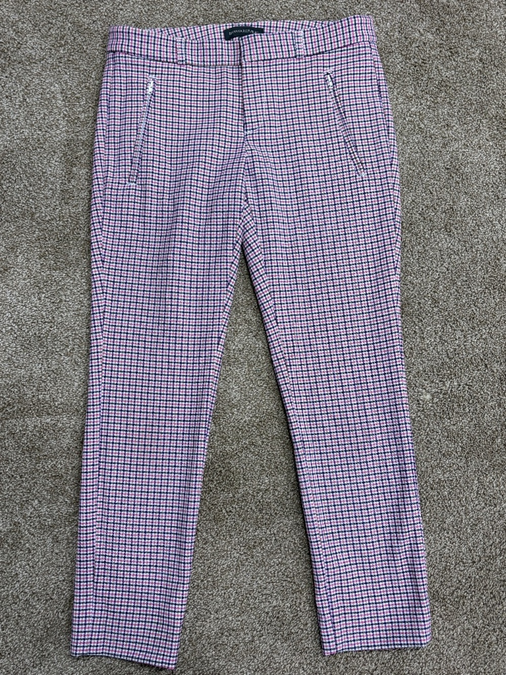 Banana Republic Sloan plaid pant